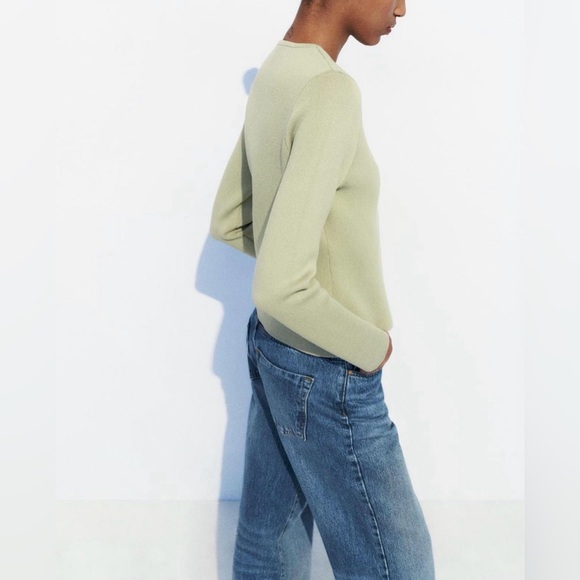 ⭐️Host Pick⭐️ ZARA New Woman's Knit Tailored Cardigan NWT - Picture 6 of 7